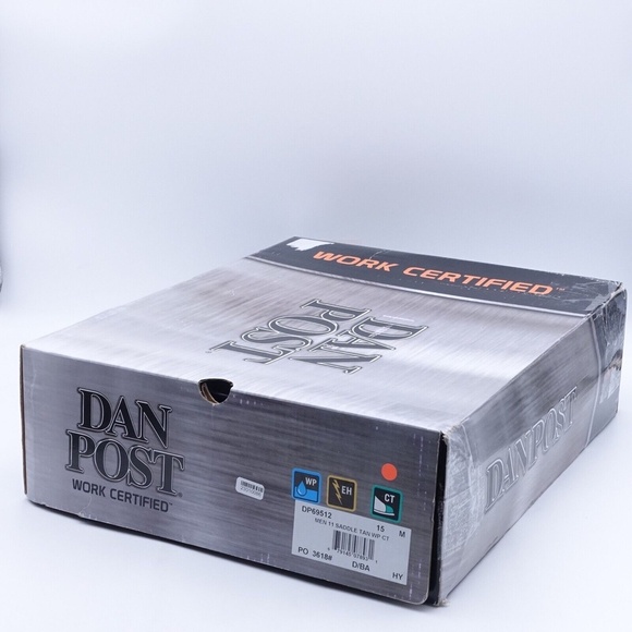 NEW Dan Post Journeyman 11 Inch Waterproof Steel Toe Work Boot DP69512 - Picture 10 of 10